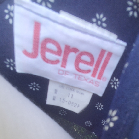 Vintage white flower dress - Picture 4 of 5